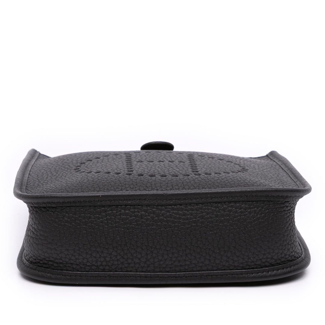 Hermès Clemence Evelyne TPM Noir – GABY PARIS Authentique