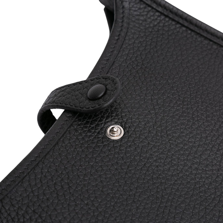 Hermès Clemence Evelyne TPM Noir – GABY PARIS Authentique