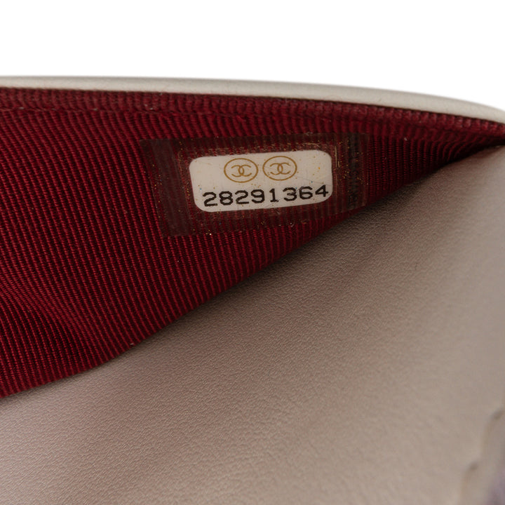 Chanel Quilted Aged Cuir de veau Gabrielle Wallet On Chain Blanc – GABY PARIS Authentique