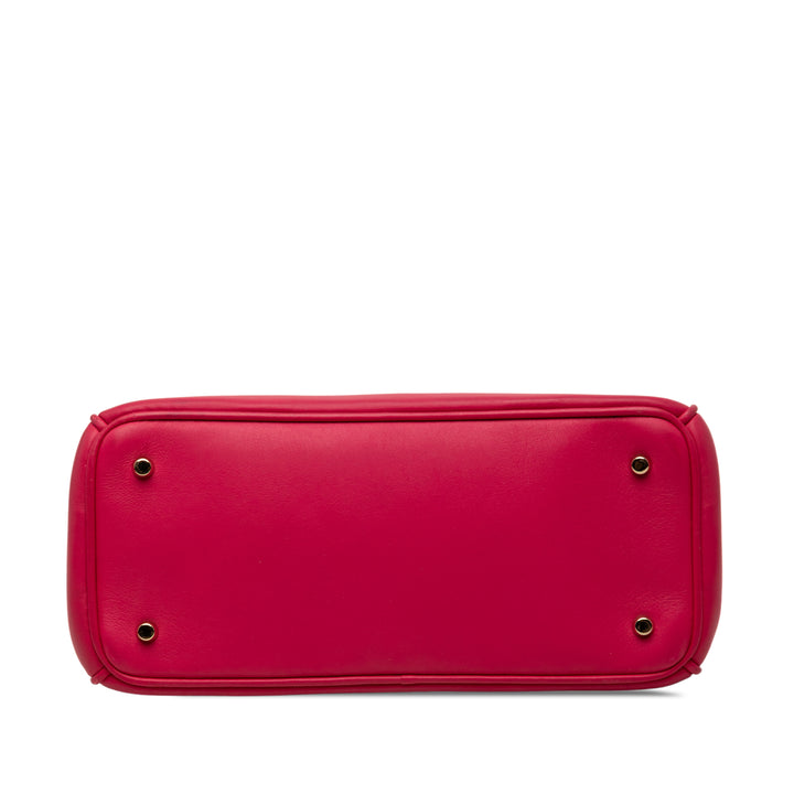 Dior Diorissimo Sac Mini Rose – vue 3 – GABY PARIS