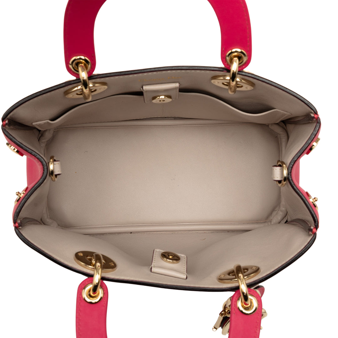 Dior Diorissimo Sac Mini Rose – vue 4 – GABY PARIS