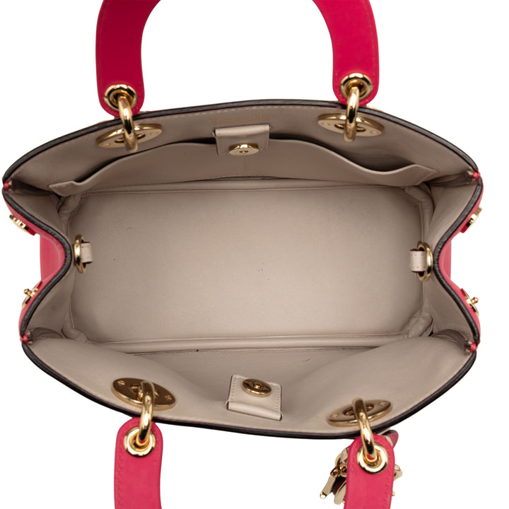 Dior Diorissimo Sac Mini Rose – vue 4 – GABY PARIS