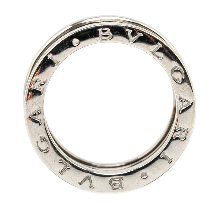 18K White Gold B.Zero1 Three Band Ring Silver - Gaby Paris