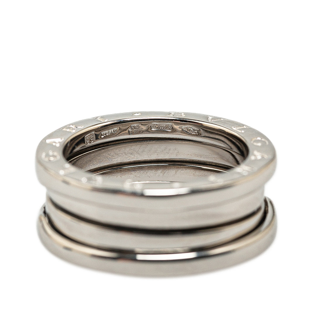 18K White Gold B.Zero1 Three Band Ring Silver - Gaby Paris