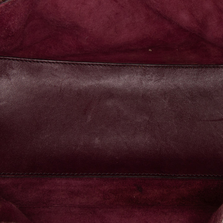 Medium Lambskin Cannage Studded Supple Lady Dior Red - Gaby Paris