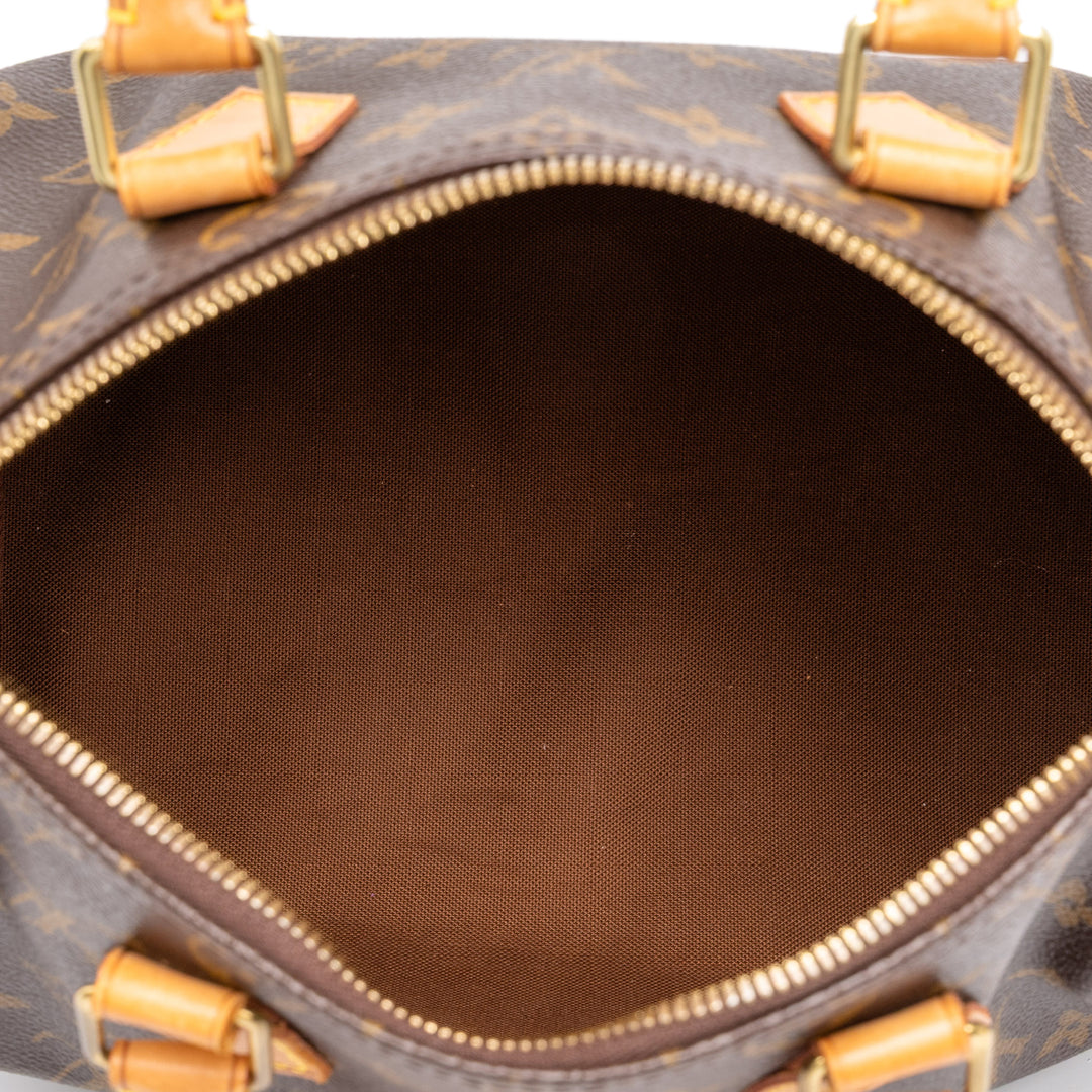 Louis Vuitton Speedy Bandouliere 25 Monogram Marron – vue 4 – GABY PARIS