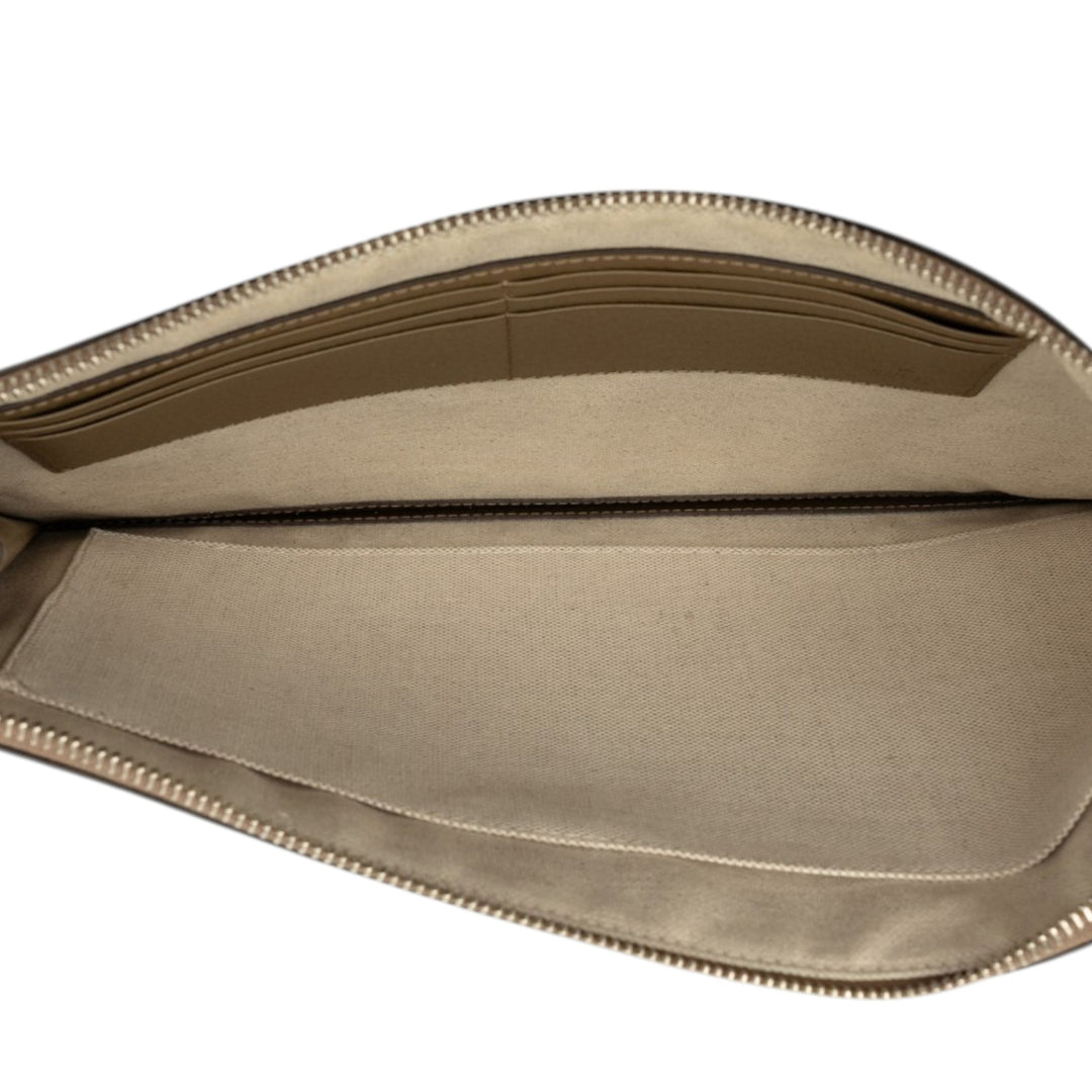 GG Marmont Pochette Cuir de veau Marron