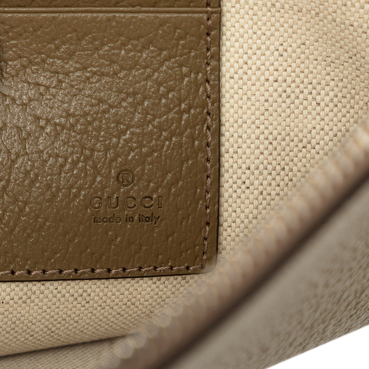GG Marmont Pochette Cuir de veau Marron