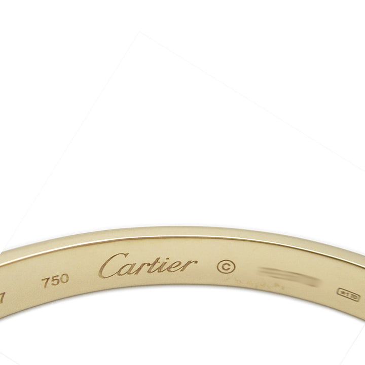 18K Yellow Gold Classic Love Bracelet Gold - Gaby Paris