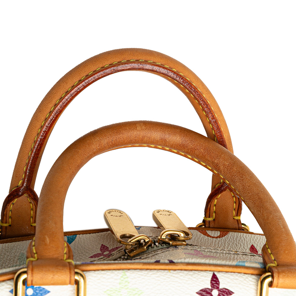 Monogram Multicolore Trouville White - Gaby Paris
