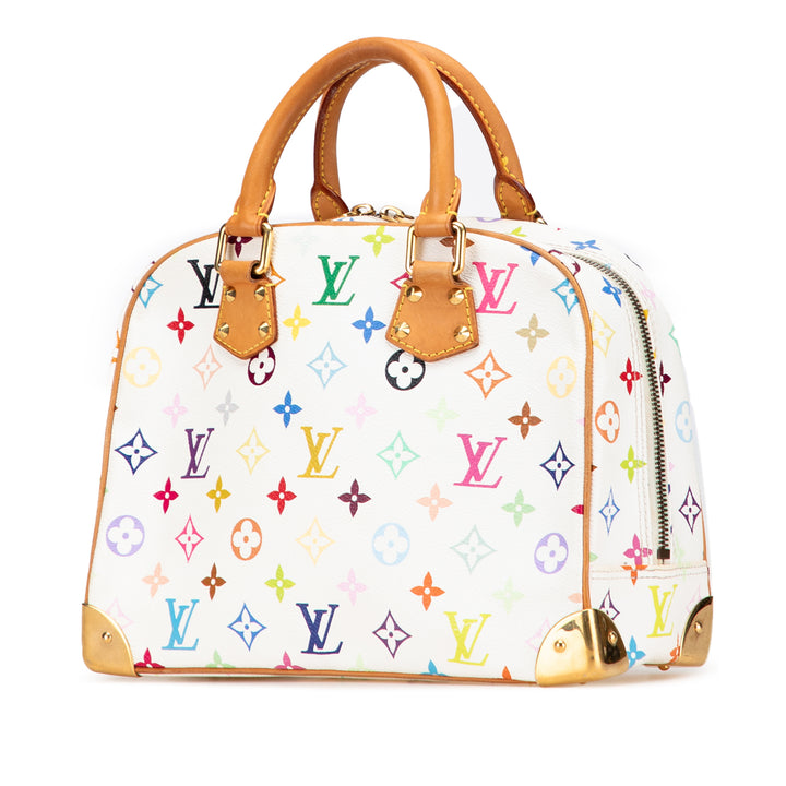 Monogram Multicolore Trouville White - Gaby Paris