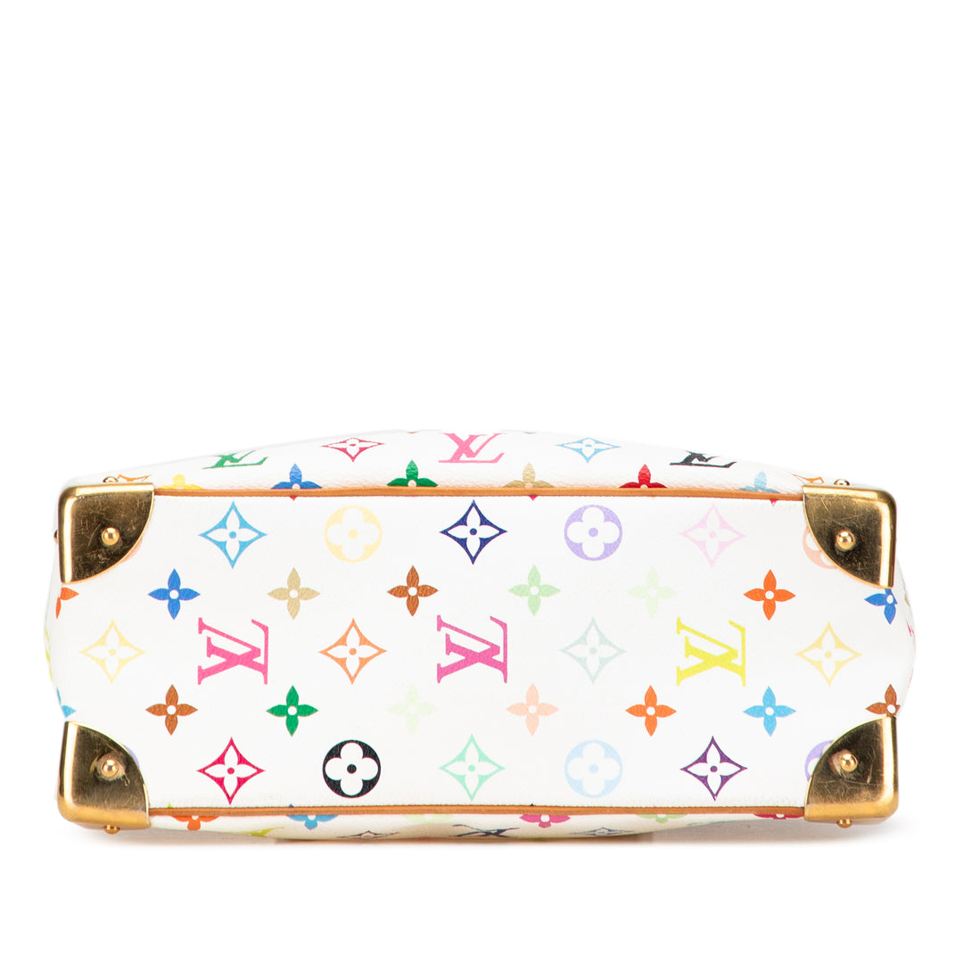 Monogram Multicolore Trouville White - Gaby Paris