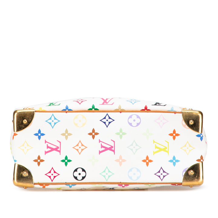 Monogram Multicolore Trouville White - Gaby Paris