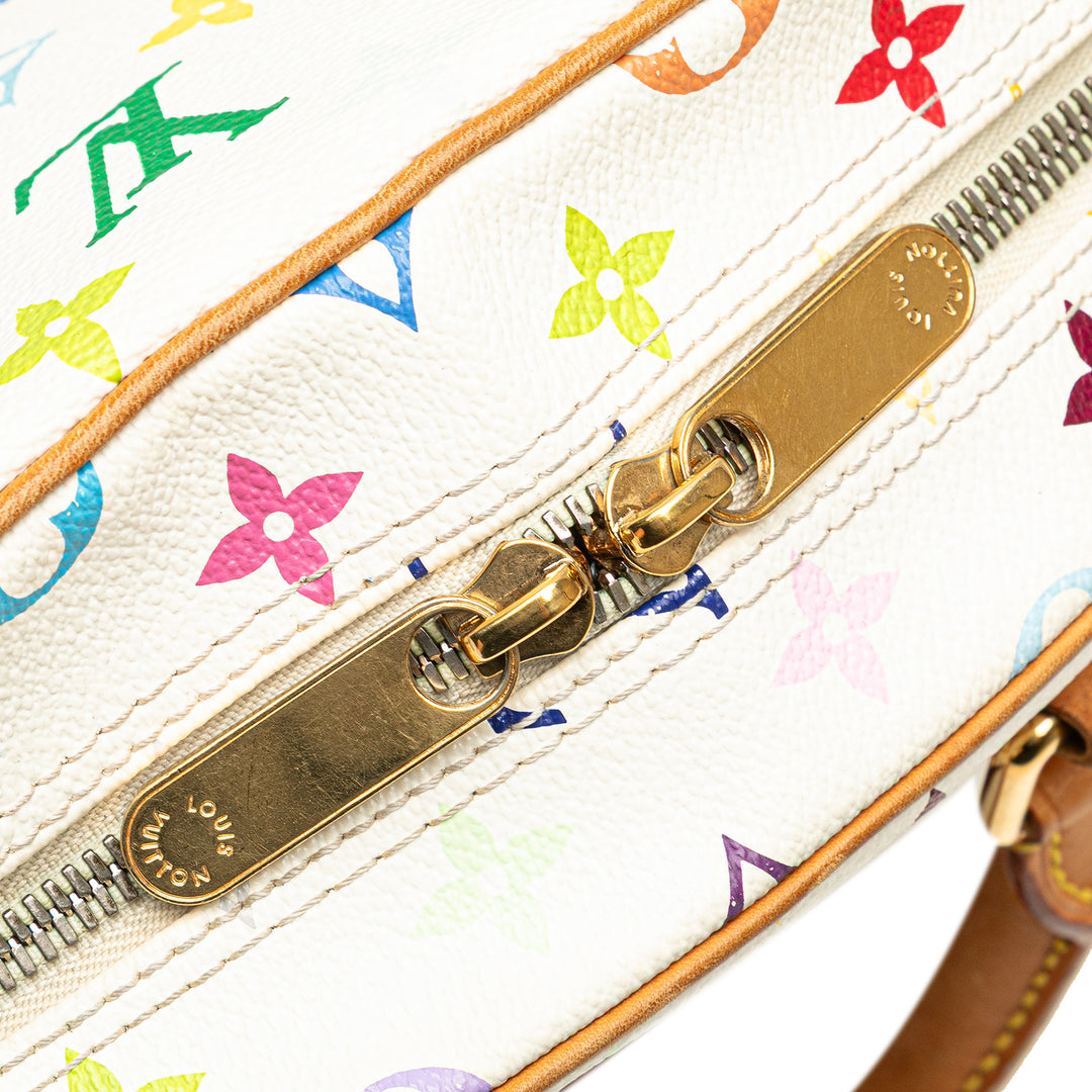 Monogram Multicolore Trouville White - Gaby Paris