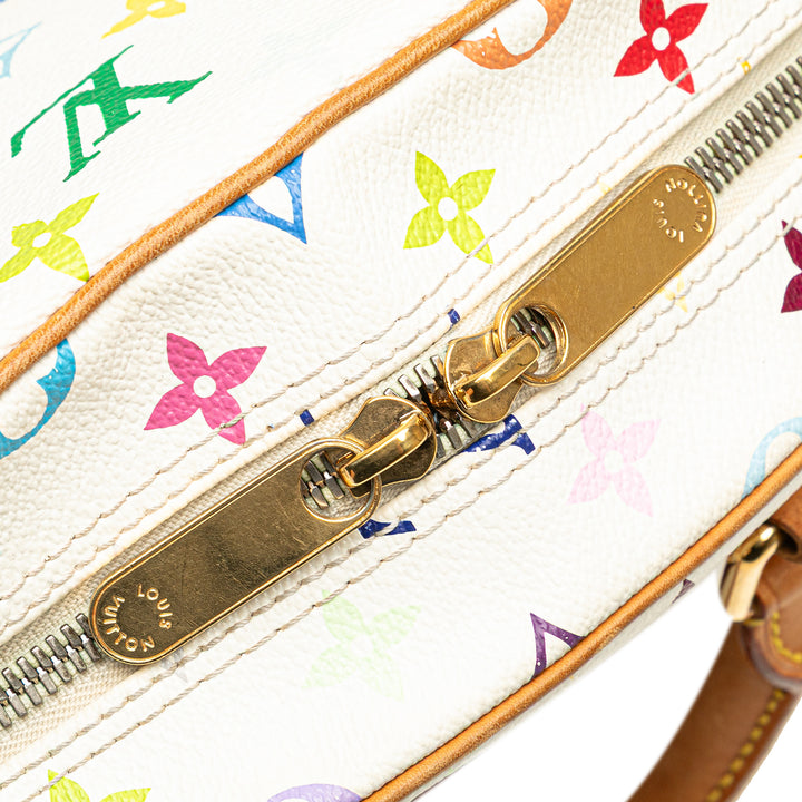 Monogram Multicolore Trouville White - Gaby Paris