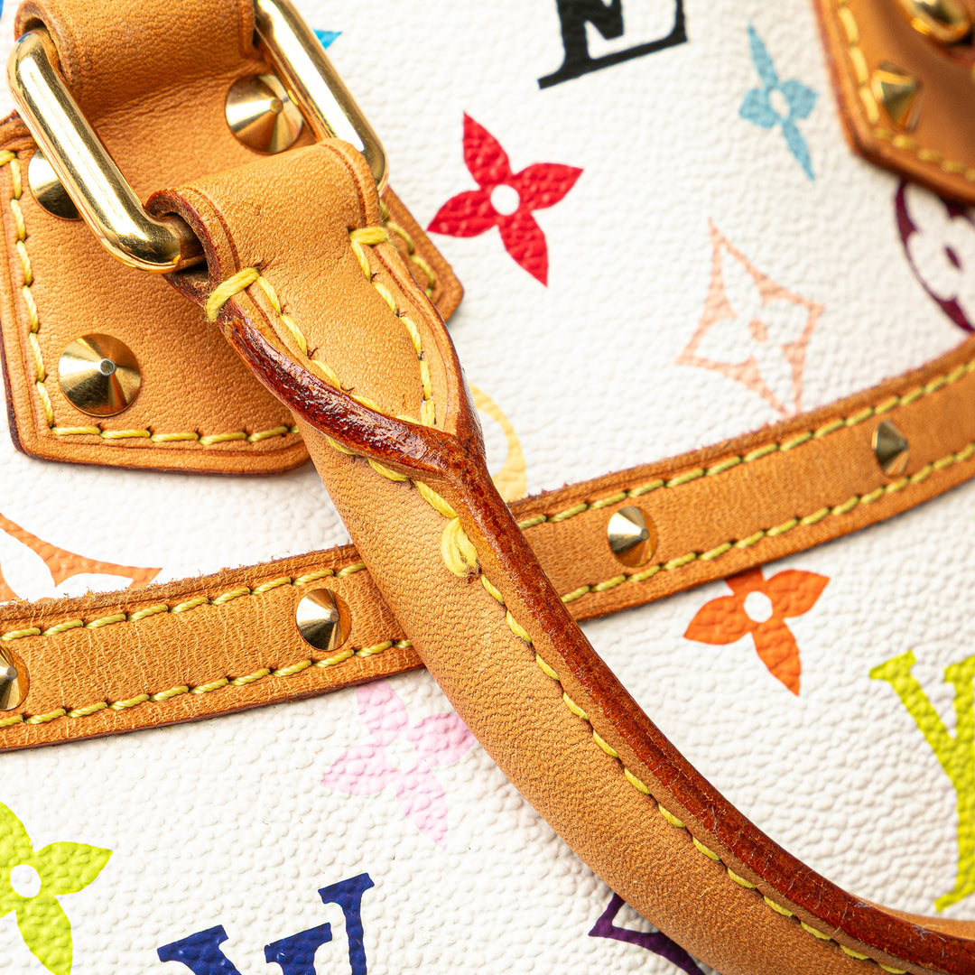 Monogram Multicolore Trouville White - Gaby Paris