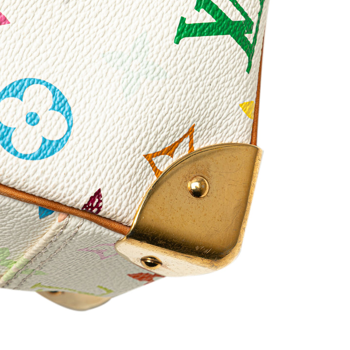 Monogram Multicolore Trouville White - Gaby Paris