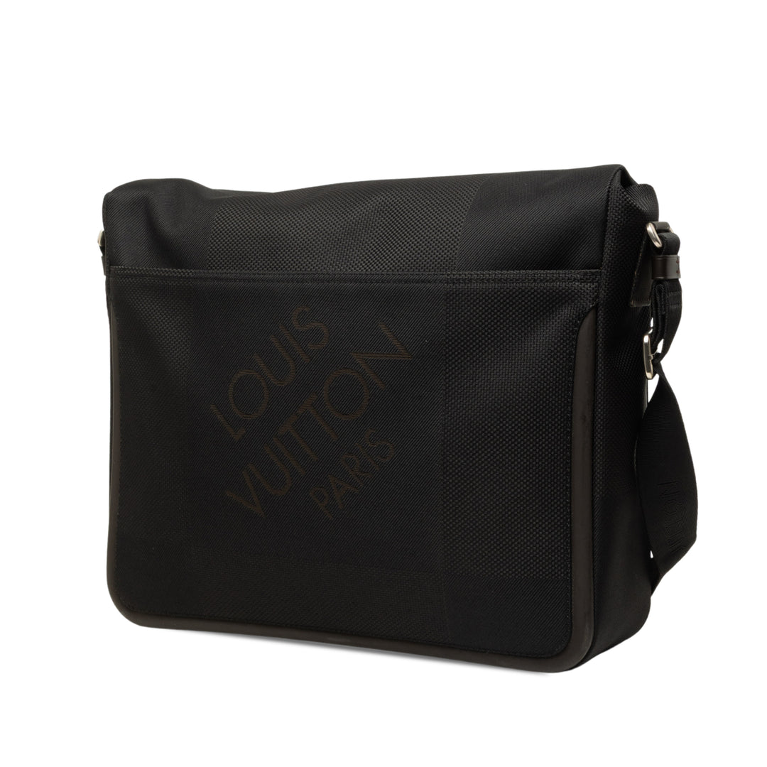 Louis Vuitton Sac bandoulière Damier Geant Messenger Noir – vue 2 – GABY PARIS