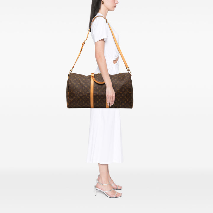 Louis Vuitton Monogram Keepall Bandouliere 55