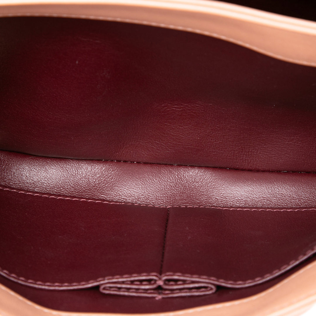 Chanel Matelassé Trendy CC à rabat Moyen Cuir d'agneau Marron – vue 4 – GABY PARIS