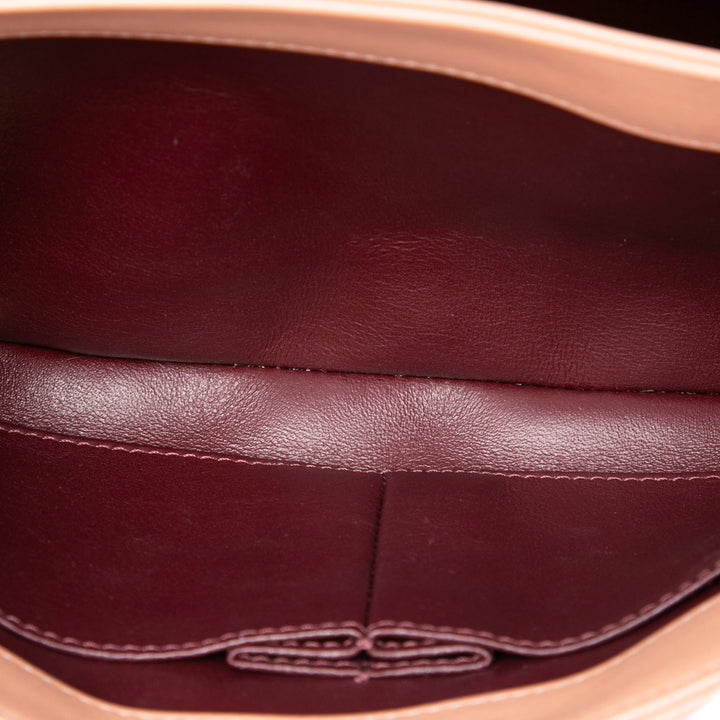 Chanel Matelassé Trendy CC à rabat Moyen Cuir d'agneau Marron – vue 4 – GABY PARIS