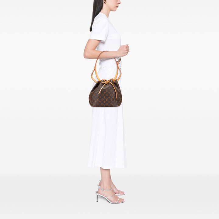 Monogram Petit Noe Brown - Gaby Paris