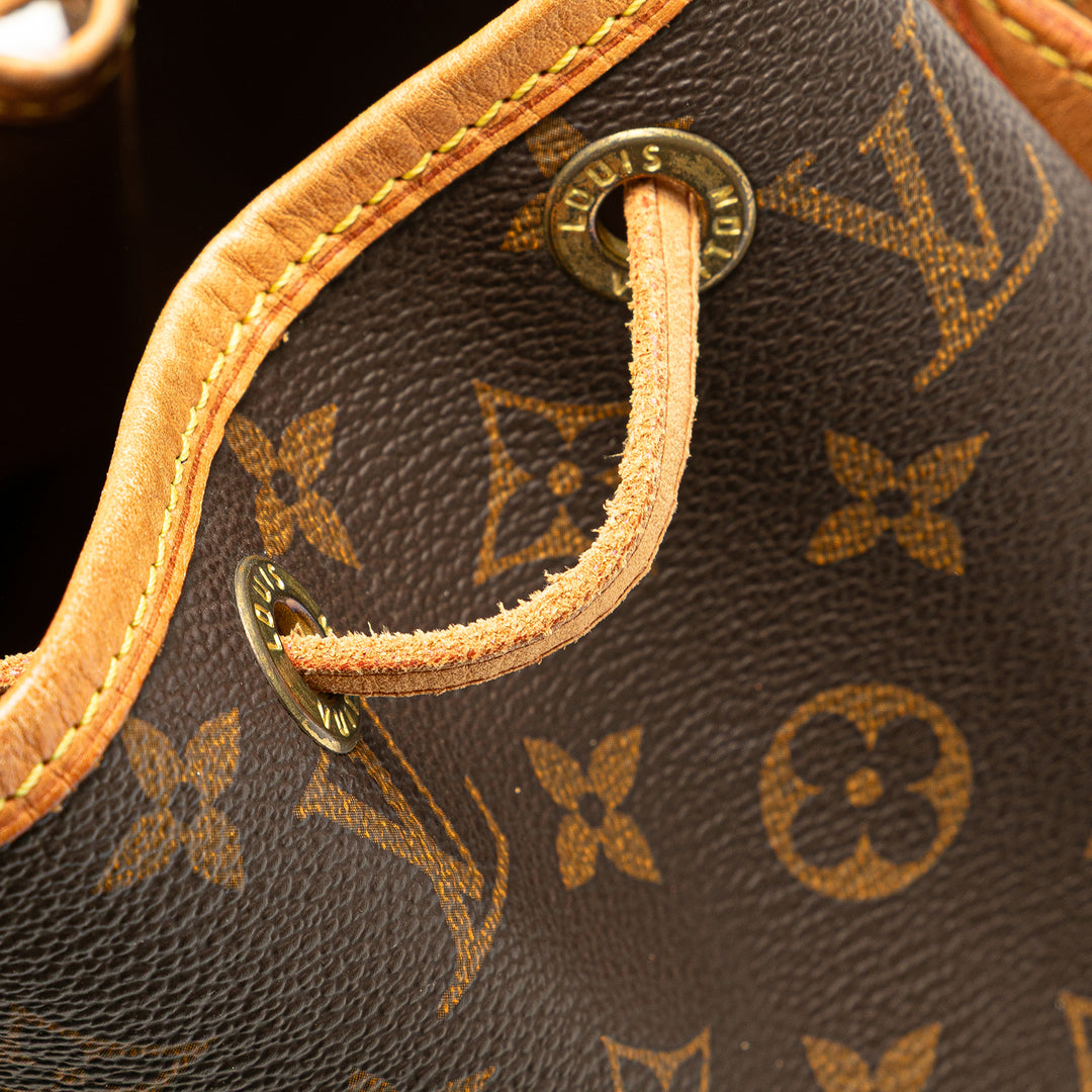 Monogram Petit Noe Brown - Gaby Paris