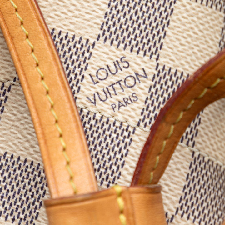 Girolata Damier Azur Weiß