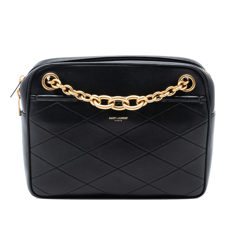 Saint Laurent Matelassé Cuir d’agneau Le Maillon Chain Sac bandoulière