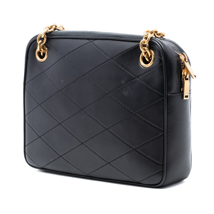 Saint Laurent Matelassé Cuir d’agneau Le Maillon Chain Sac bandoulière