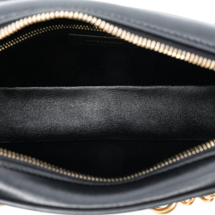 Saint Laurent Matelassé Cuir d’agneau Le Maillon Chain Sac bandoulière