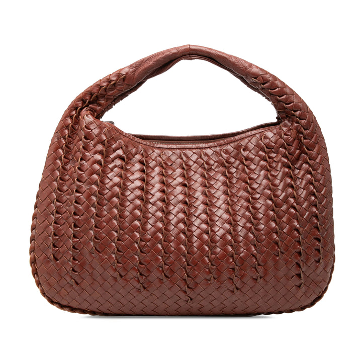 Bottega Veneta Small Nappa Intrecciato Tornabuoni Hobo