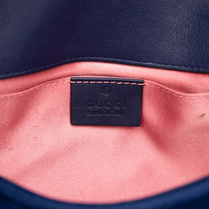 Gucci GG Marmont Matelasse Sac Petit Velours