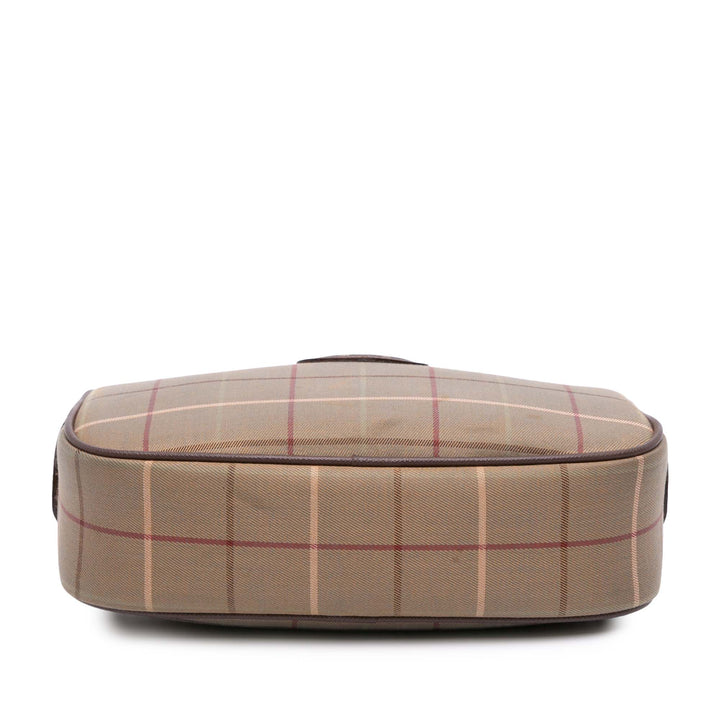 Vintage Check Pochette Marron