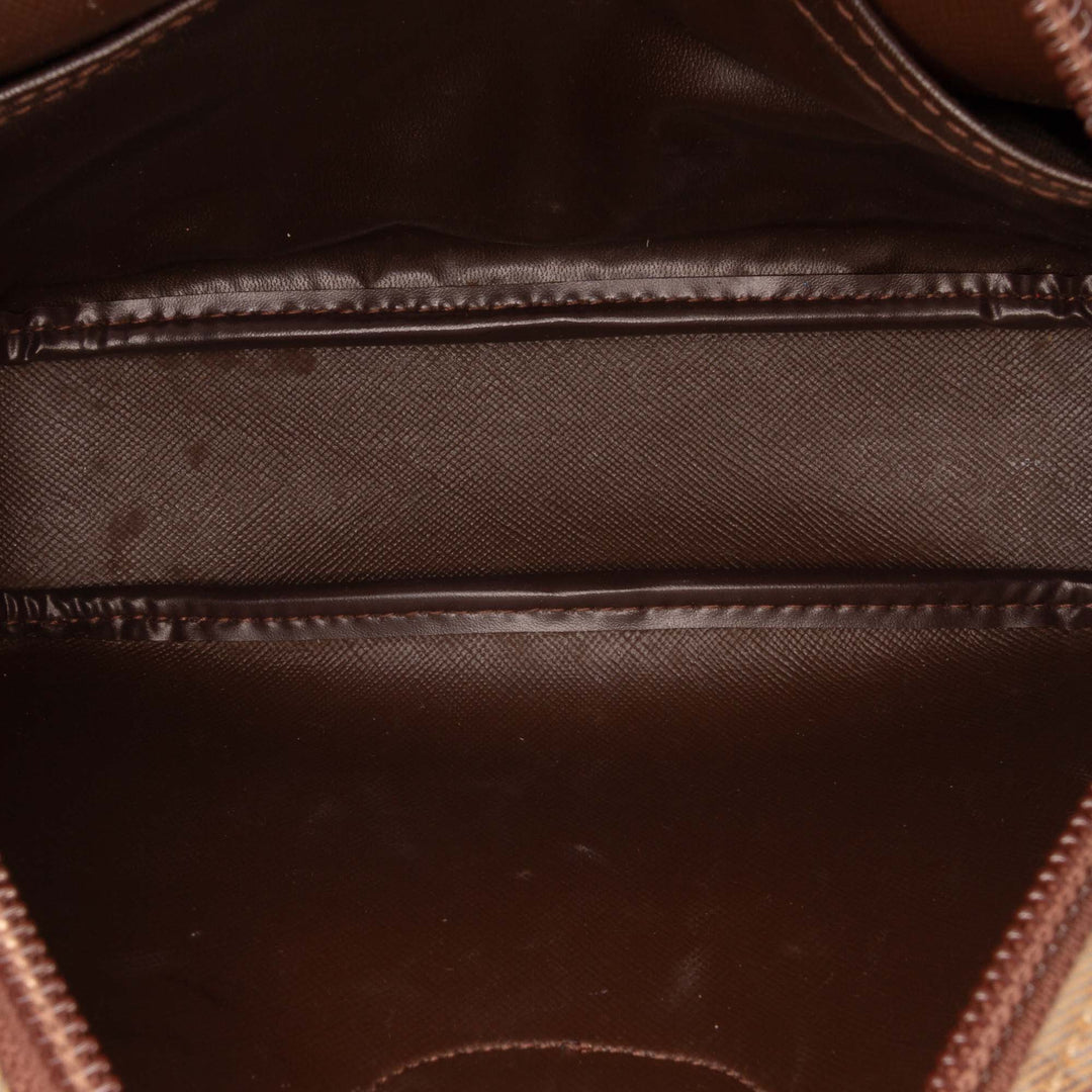 Vintage Check Pochette Marron