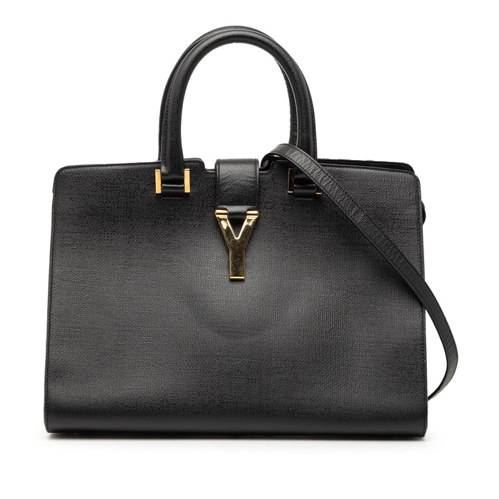 Saint Laurent Small Textured Cuir Cabas Chyc Sac