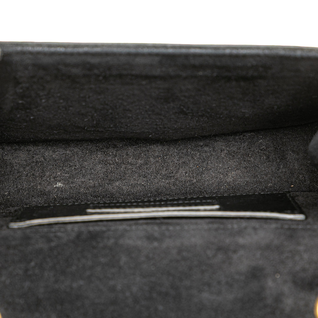 Saint Laurent Small Cuir Monogram Kate Tassel Sac porté croisé Noir – GABY PARIS Authentique