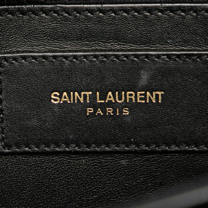 Saint Laurent Small Cuir Monogram Kate Tassel Sac porté croisé Noir – GABY PARIS Authentique