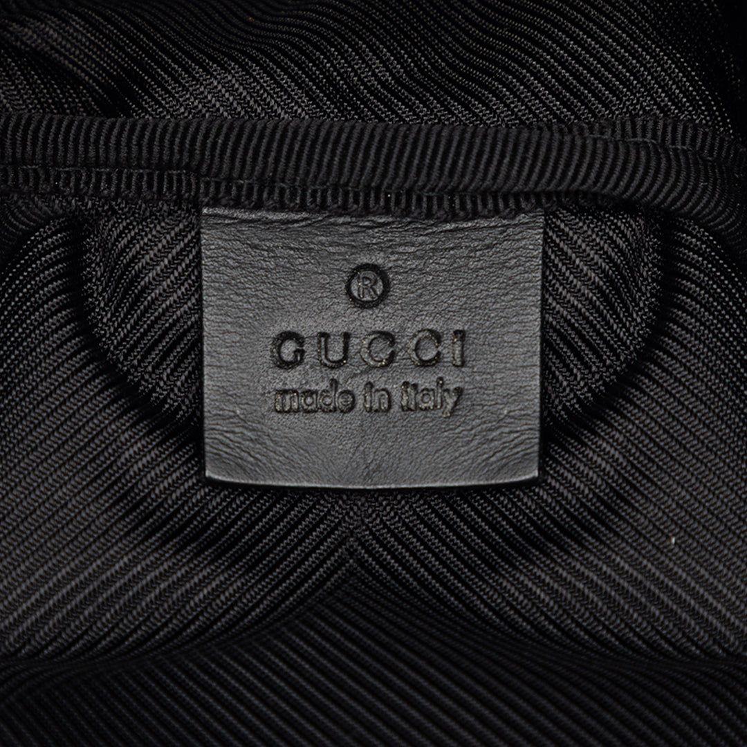 Gucci GG Toile Web Dog Carrier Sac