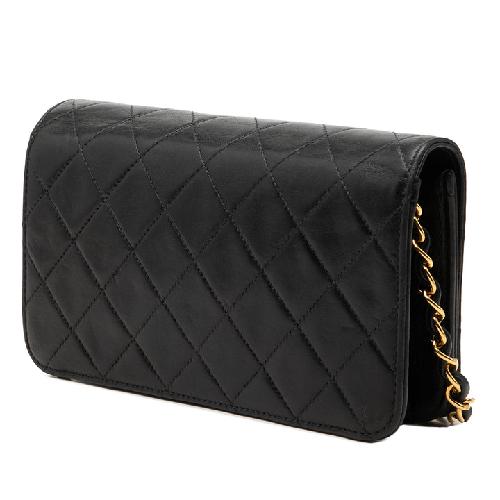 Chanel CC Matelassé Cuir d’agneau Full Simple rabat