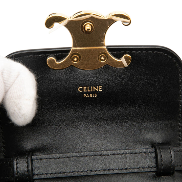 Celine Mini Cuir de veau Claude Sac porté croisé