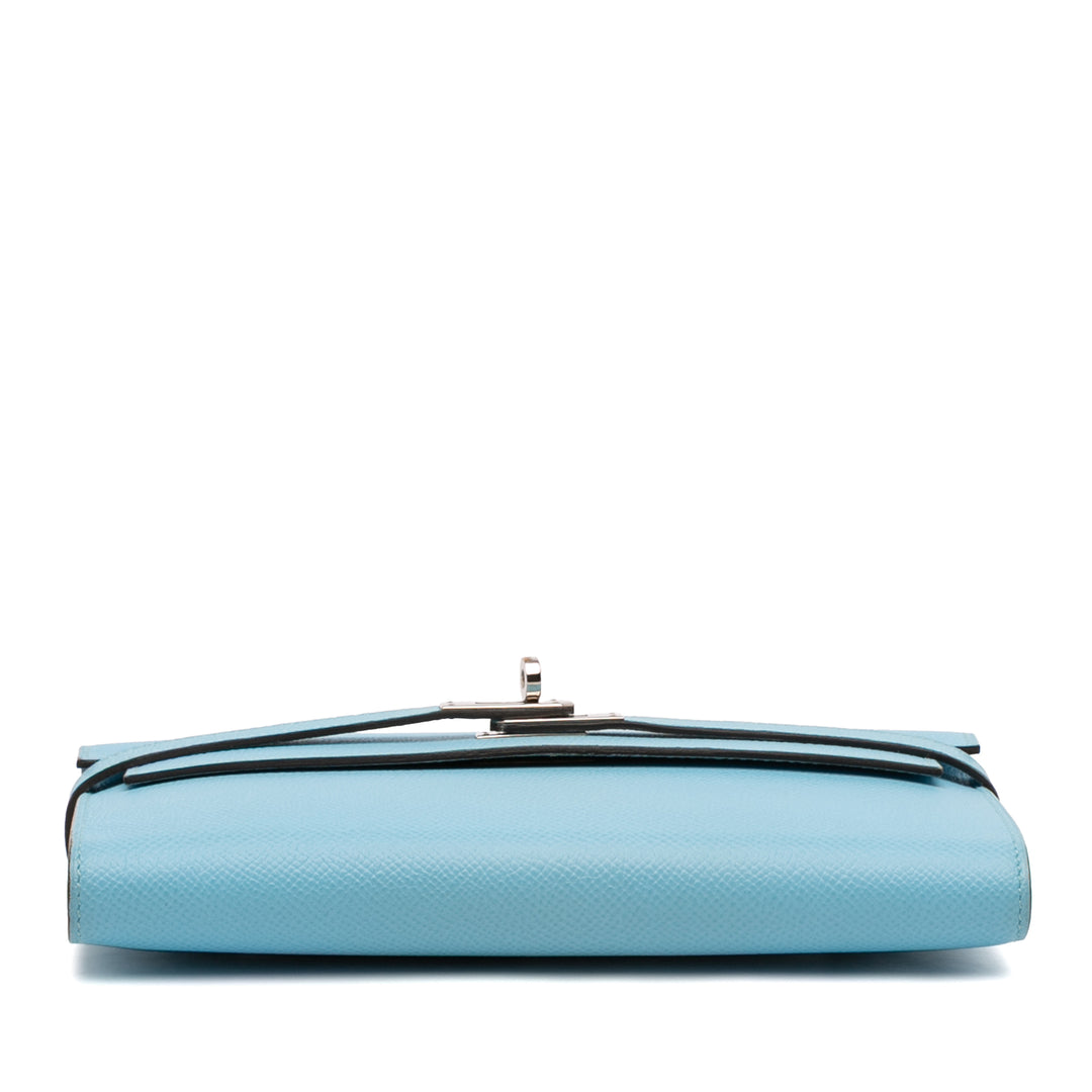 Hermès Epsom Kelly Longue Wallet Bleu – GABY PARIS Authentique