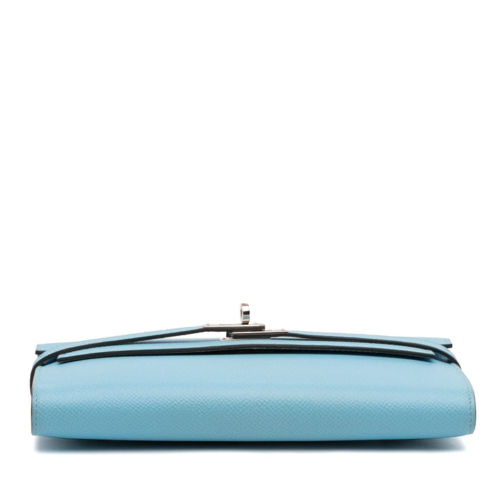 Hermès Epsom Kelly Longue Wallet Bleu – GABY PARIS Authentique