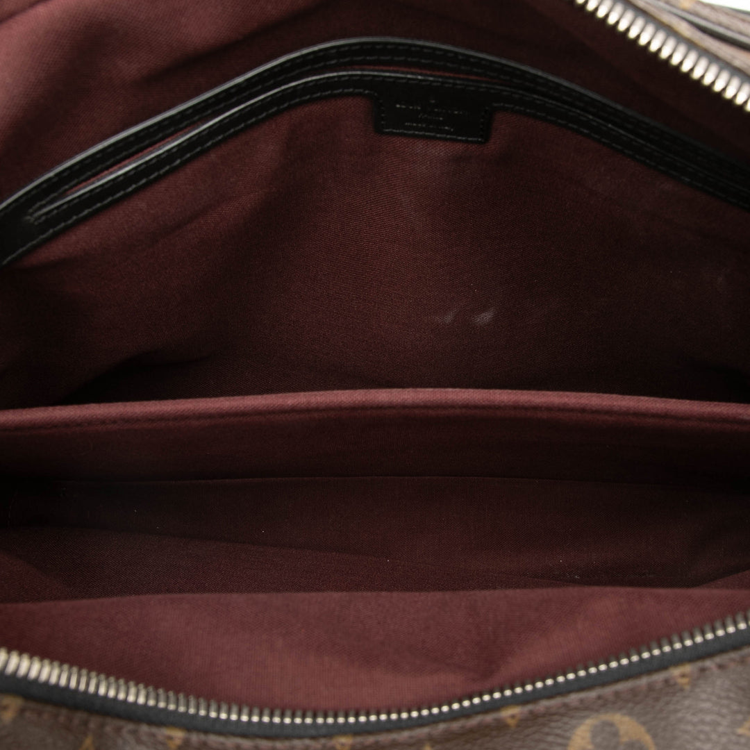 Louis Vuitton Macassar Souple Porte-documents Monogram Marron – vue 4 – GABY PARIS