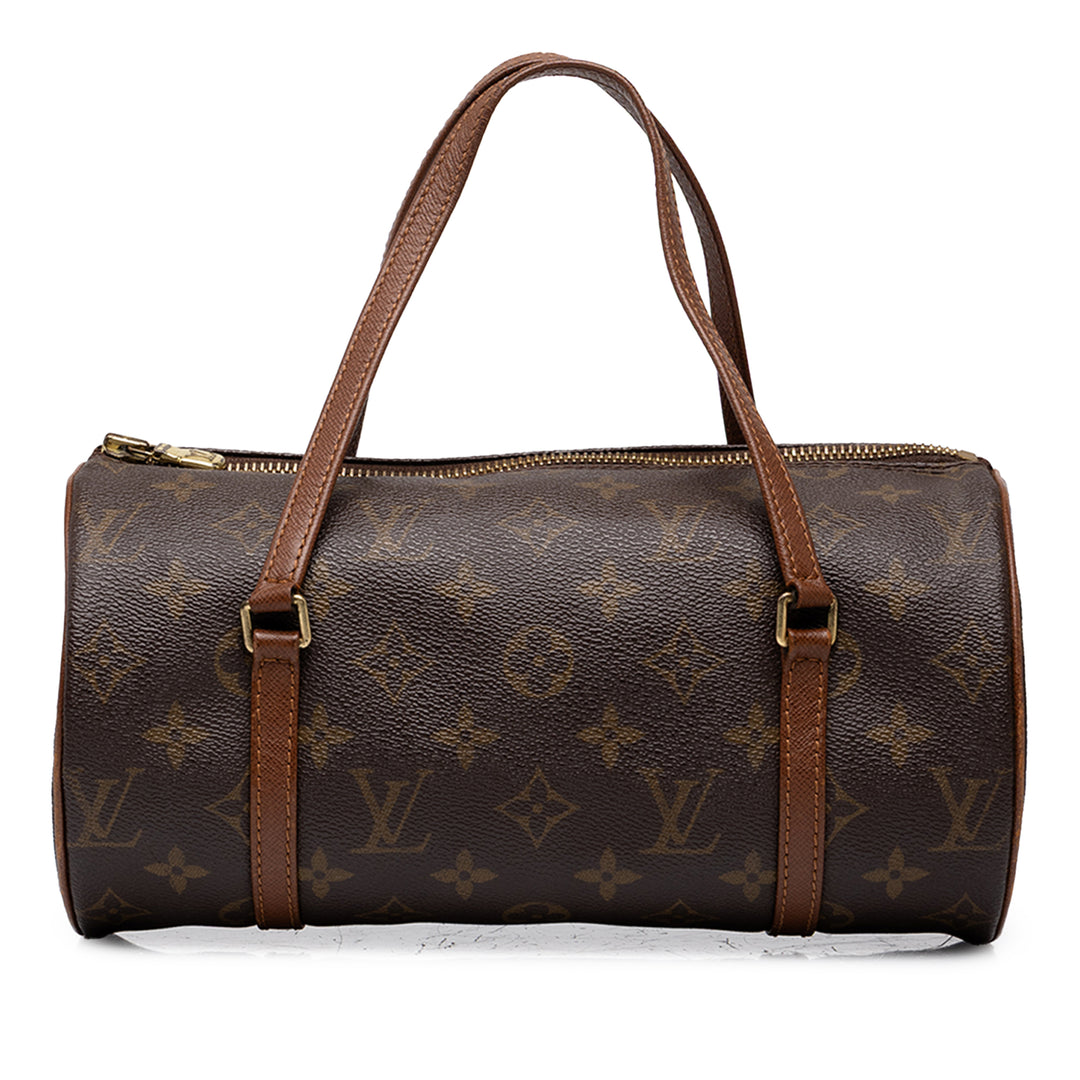 Louis Vuitton Sac à main Papillon 26 Monogram Marron – vue principale – GABY PARIS