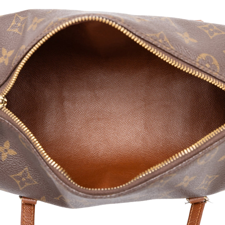 Louis Vuitton Sac à main Papillon 26 Monogram Marron – vue 4 – GABY PARIS