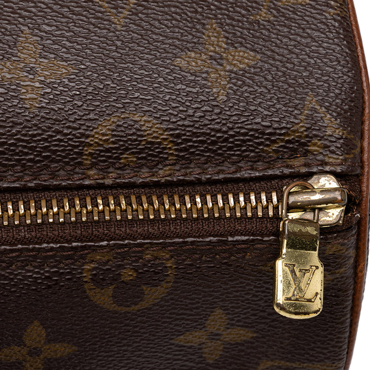 Louis Vuitton Sac à main Papillon 26 Monogram Marron – vue 7 – GABY PARIS