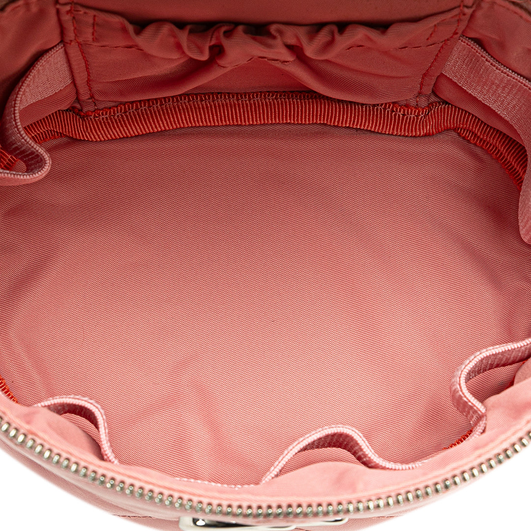 Mini GG Marmont Round Leather Vanity Bag Pink - Gaby Paris