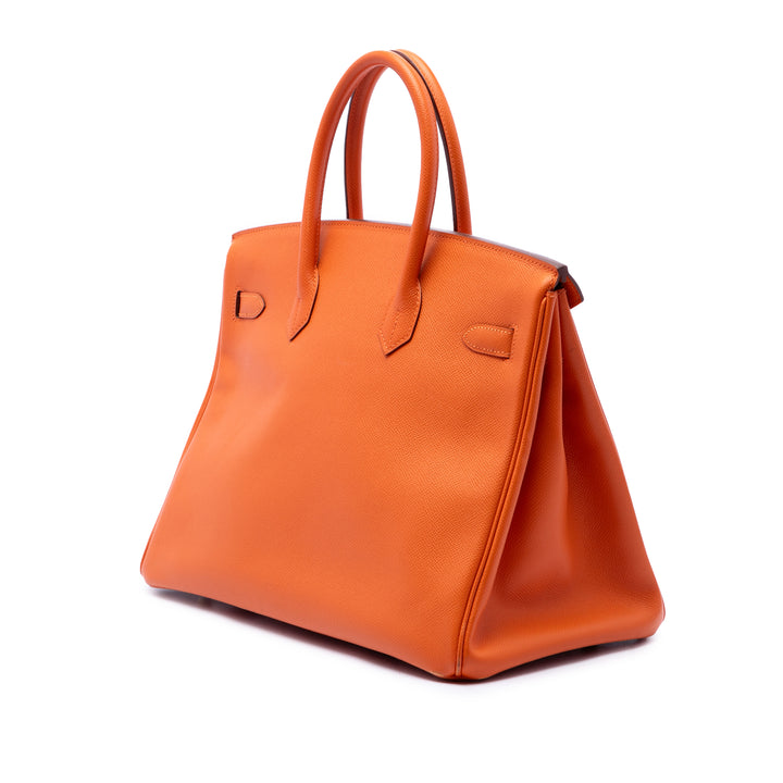 Hermès Birkin Retourne 35 Epsom Orange