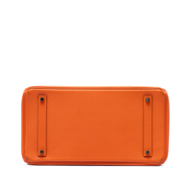 Hermès Birkin Retourne 35 Epsom Orange